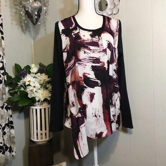 Simply Vera A line hem blouse - Picture 1 of 5